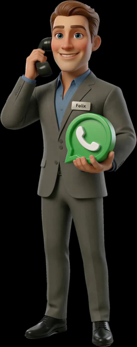 HalloFelix – KI-Bürokraft per Telefon und WhatsApp